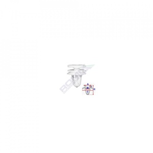 Clips Tapiterie Pentru Peugeot 7.9X20Mm - Alb Set 10 Buc
