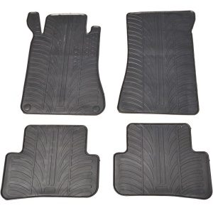 Covorase cauciuc Mercedes Clasa C 203 2001-2007 (W203 S203), Gledring , 4 buc.