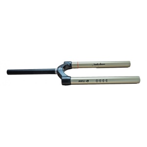Csu U-Turn Al Steerer - 1-1/8 Inch, Black Crown, Gold