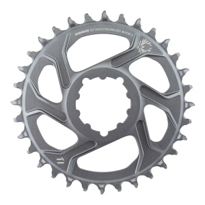 Foaie Angrenaj Sram X-Sync2 Eagle - 32 T, Gri