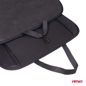 Husa scaun auto cu bile de masaj si suport lombar, dimensiuni 110 x 46 cm, culoare Neagra - Img 4
