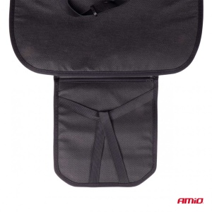 Husa scaun auto cu bile de masaj, suport lombar si tetiera, dimensiuni 131 x 46 cm, culoare Neagra - Img 8