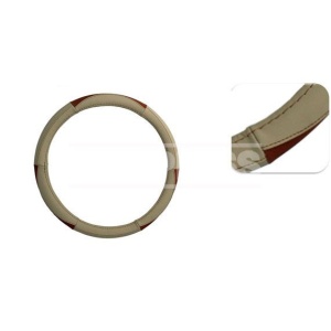 Husa Volan Piele Beige.Brown 37-39 CM