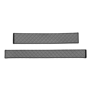Huse pentru Scaune Pneumatice - Seria ECO-LEATHER (Gri, Eco-Piele)