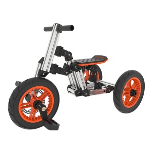 Kit constructie bicicleta, tricicleta, trotineta 60 in 1 pentru copii intre 1 si 14 ani Docyke - Img 5