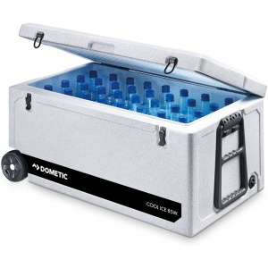 Lada frigorifica fara alimentare Dometic CI 85W Cool-Ice , roti si maner pentru transport tip troller, capacitate 86 litri