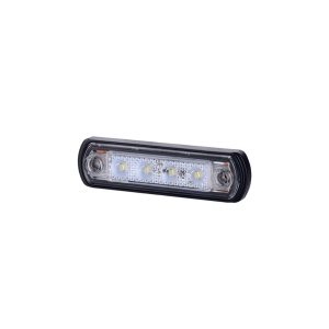 Lampă aplicată poziție, Horpol, formă ovală, LED alb, alimentare 12/24V