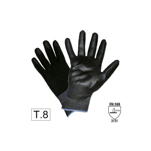 Manusi De Lucru Cu Palma Intarita De Poliuretan T.8