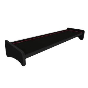 Masa bord, F-CORE, model lung, pentru CITROEN JUMPER; FIAT DUCATO; PEUGEOT BOXER, Negru/ Rosu