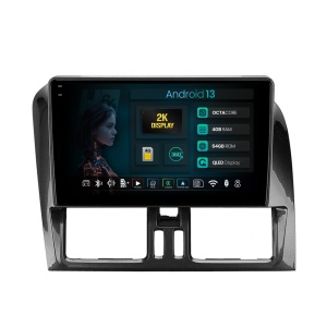 Navigatie 2K HUB64 Volvo XC60 (2013-2019), 4GB RAM, Android 13, Octacore, Slot Sim 4G, DSP, GPS, Wi-FI, Carplay, Android Auto, USB, Bluetooth, Waze, Touchscreen, 9.5 Inch