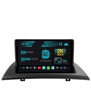 Navigatie BMW X3 E83 (2003-2010), Android 13, X-Octacore , 8GB RAM , 256GB ROM, 9.5 Inch - AD-BGX9008,AD-BGRKIT395
