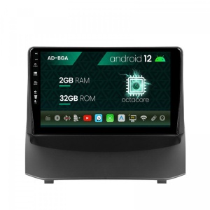 Navigatie Ford Fiesta (2009-2018), Android 12, A-Octacore , 2GB RAM , 32GB ROM, 9 Inch - AD-BGA9002,AD-BGRKIT131