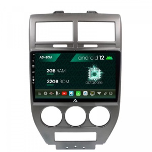 Navigatie Jeep Compass,Patriot (2006-2010), Android 12, A-Octacore , 2GB RAM , 32GB ROM, 9 Inch - AD-BGA9002,AD-BGRKIT295