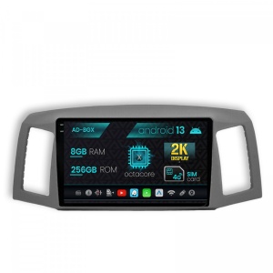 Navigatie Jeep Grand Cherokee (2004-2007), Android 13, X-Octacore , 8GB RAM , 256GB ROM, 9.5 Inch - AD-BGX10008,AD-BGRKIT297v2