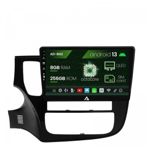 Navigatie Mitsubishi Outlander (2013-2020), Android 13, Z-Octacore , 8GB RAM , 256GB ROM, 10.1 Inch - AD-BGZ10008,AD-BGRKIT281
