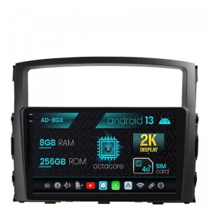 Navigatie Mitsubishi Pajero (2006-2014), Android 13, X-Octacore , 8GB RAM , 256GB ROM, 9.5 Inch - AD-BGX9008,AD-BGRKIT271