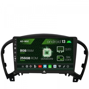 Navigatie Nissan Juke (2010-2015), Android 13, Z-Octacore , 8GB RAM , 256GB ROM, 9 Inch - AD-BGZ9008,AD-BGRKIT168