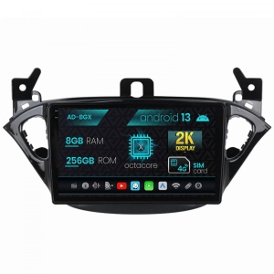 Navigatie Opel Corsa E (2013-2019), Android 13, X-Octacore , 8GB RAM , 256GB ROM, 9 Inch - AD-BGX9008,AD-BGRKIT384