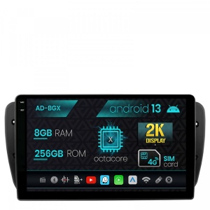 Navigatie Seat Ibiza (2009-2013), Android 13, X-Octacore , 8GB RAM , 256GB ROM, 9.5 Inch - AD-BGX9008,AD-BGRKIT049