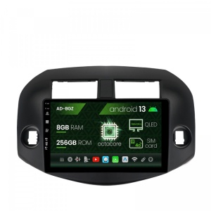 Navigatie Toyota RAV4 (2005-2013), Android 13, Z-Octacore , 8GB RAM , 256GB ROM, 10.1 Inch - AD-BGZ10008,AD-BGRKIT069B