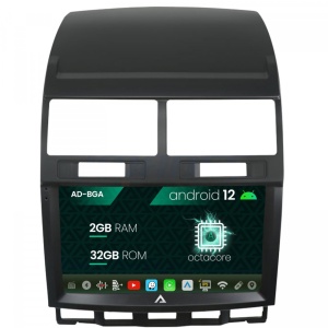 Navigatie Volkswagen Touareg (2002-2011), Android 12, A-Octacore , 2GB RAM , 32GB ROM, 9 Inch - AD-BGA9002,AD-BGRKIT050