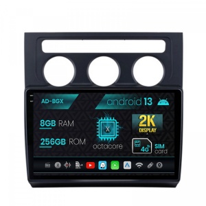 Navigatie Volkswagen Touran (2003-2010), Android 13, X-Octacore , 8GB RAM , 256GB ROM, 10.36 Inch - AD-BGX10008,AD-BGRKIT053
