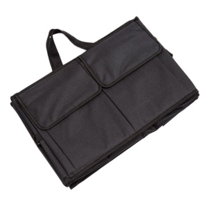 Organizator portbagaj auto cu 9 buzunare, 55 x 38 x 26cm, culoare neagra - Img 5