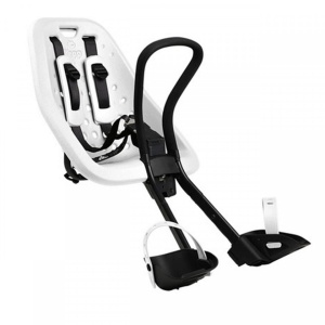 Scaun pentru copii - Thule Yepp Mini White, cu montare pe bicicleta in fata