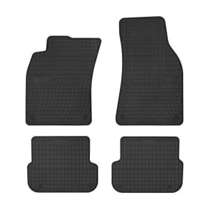 Set 4 covorase auto Frogum pentru Audi A6 C6 2006 - 2011, Cauciuc, Negru