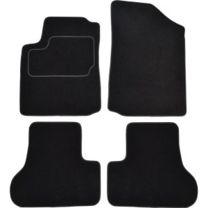 Set 4 covorase auto MAMMOOTH, Cauciuc, pentru CITROEN C3 I 2002+ SALOON, Negru