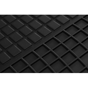 Set 4 covorase auto MAMMOOTH, Cauciuc, pentru OPEL CORSA E 2014+ LIFTBACK, Negru - Img 5