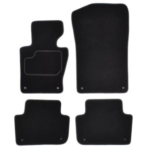 Set 4 covorase auto MAMMOOTH, Velur, pentru BMW X3 (E83) 2003-2011 OFF-ROAD/SUV, Negru