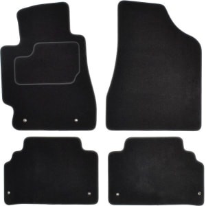 Set 4 covorase auto MAMMOOTH, Velur, pentru LEXUS RX 2003-2008 OFF-ROAD/SUV, Negru