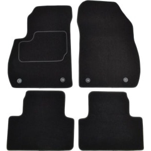 Set 4 covorase auto MAMMOOTH, Velur, pentru OPEL ZAFIRA C 2011+ VAN, Negru