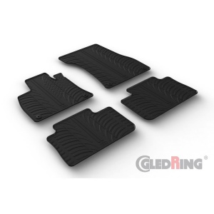 Set 4 covorase cauciuc dedicate AUDI e-Tron SUV 05.2019->/rubber mats