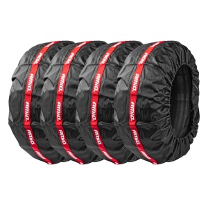 Set 4 huse depozitare roti auto AMIO, pentru dimensiuni roata cuprinse intre 13-19'' - Ø 72cm