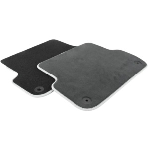 Set covorase spate din mocheta, Negru