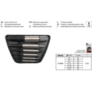 SET EXTRACTOARE SURUBURI RUPTE 6BUC