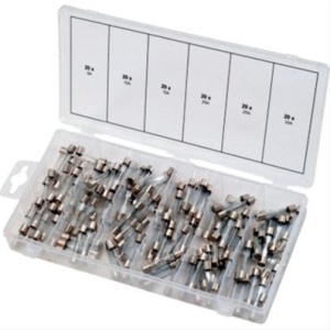 SET SIGURANTE FUZIBILE DIN STICLA, 120 PCS