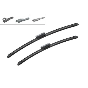 Set stergatoare Bosch AeroTwin Multi-Clip, pentru parbriz 53 cm si 45 cm, cu prindere universala