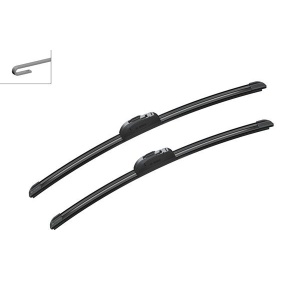 Set stergatoare Bosch AeroTwin Retrofit, pentru parbriz 50 cm si 47.5 cm, pentru prindere clasica (carlig)