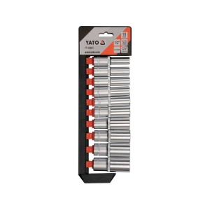 SET TUBULARE LUNGI 10 PIESE, 1/2", CR-V