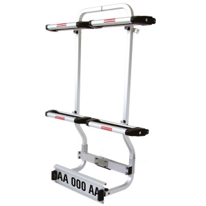Suport schi/snowboard cu prindere pe carlig Fabbri Ski Pass Magnum