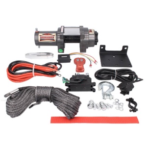 Troliu electric ATV, 4500 lb / 2041 kg, 15 m, DRAGON WINCH - cablu sintetic