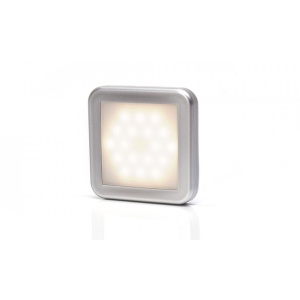 WAŚ Lampă interioară pătrată tip neon albă LW11 24V