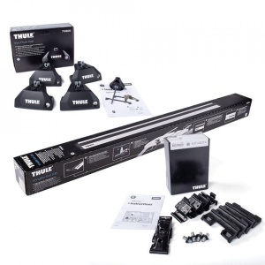 Bare transversale Thule WingBar Evo Flush Silver dedicate pentru BMW X4 (F26) 2014-2018 cu bare longitudinale integrate - Img 13
