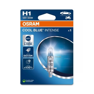 Bec Halogen Osram Cool Blue Intense Next Generation H1 | 12V - P14.5s