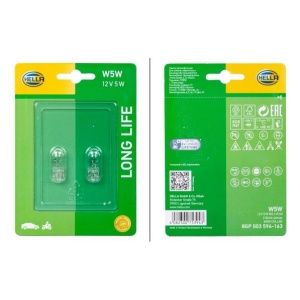 Bec Hella Long Life UP W5W 12V W2.1x9.5