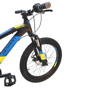 Bicicleta Copii Devron Alaska - 20 Inch, Negru-Albastru - Img 6