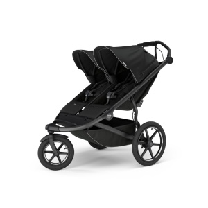 Carucior Thule Urban Glide 3 Double cu catarama hamului magnetica, Black